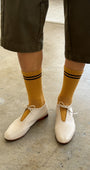 BOYFRIEND SOCKS IN BISCOTTI by Le Bon Shoppe - Romi Boutique