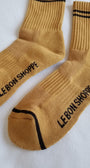 BOYFRIEND SOCKS IN BISCOTTI by Le Bon Shoppe - Romi Boutique