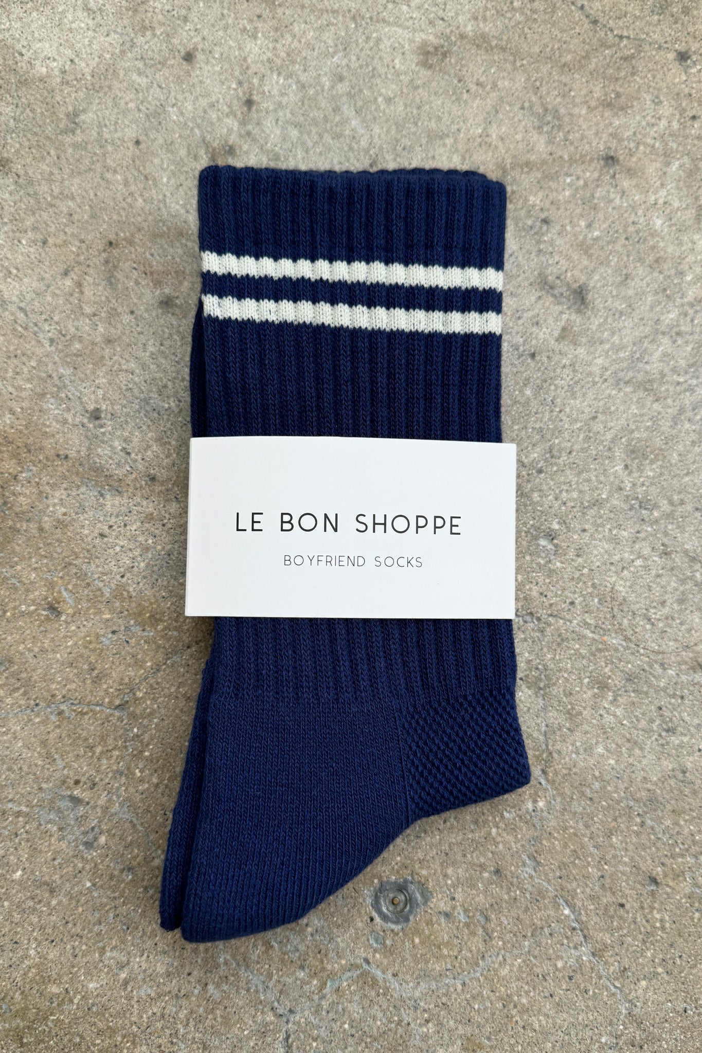 BOYFRIEND SOCKS IN COBALT - Romi Boutique