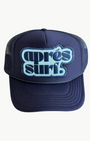 APRES SURF PATCH TRUCKER HAT IN NAVY by Local Beach - Romi Boutique