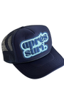 APRES SURF PATCH TRUCKER HAT IN NAVY by Local Beach - Romi Boutique