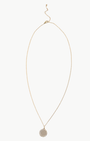 DISC NECKLACE IN GOLD - Romi Boutique