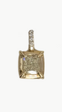 LARGE DIAMOND PENDANT IN GOLD - Romi Boutique