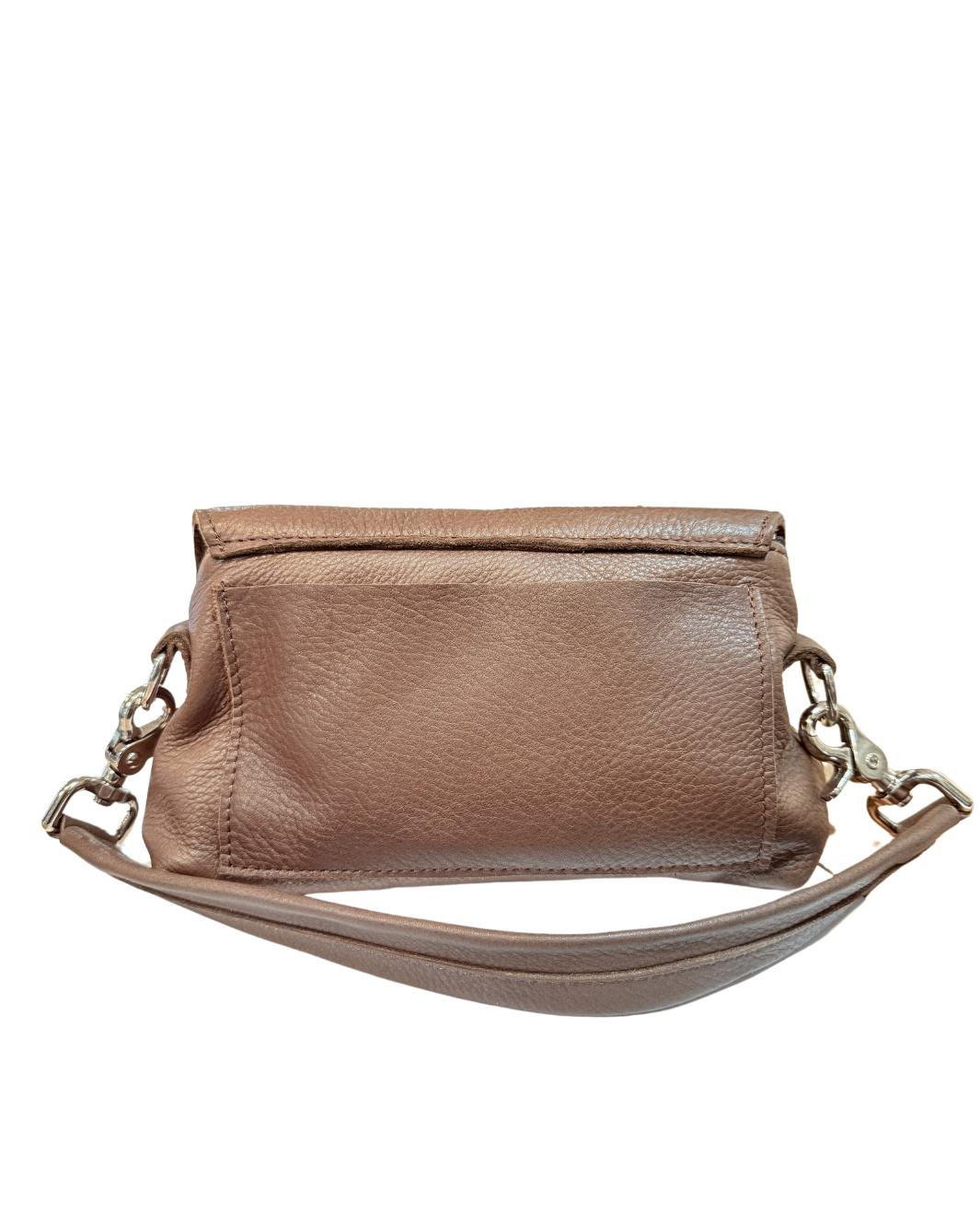 MADISON BAG IN CHOCOLATE LEATHER by Lynn Tallerico - Romi Boutique