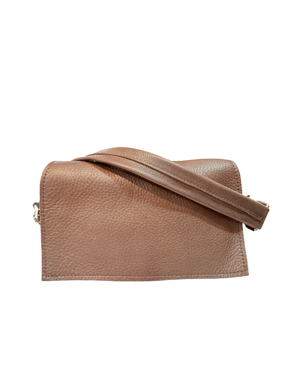 MADISON BAG IN CHOCOLATE LEATHER by Lynn Tallerico - Romi Boutique