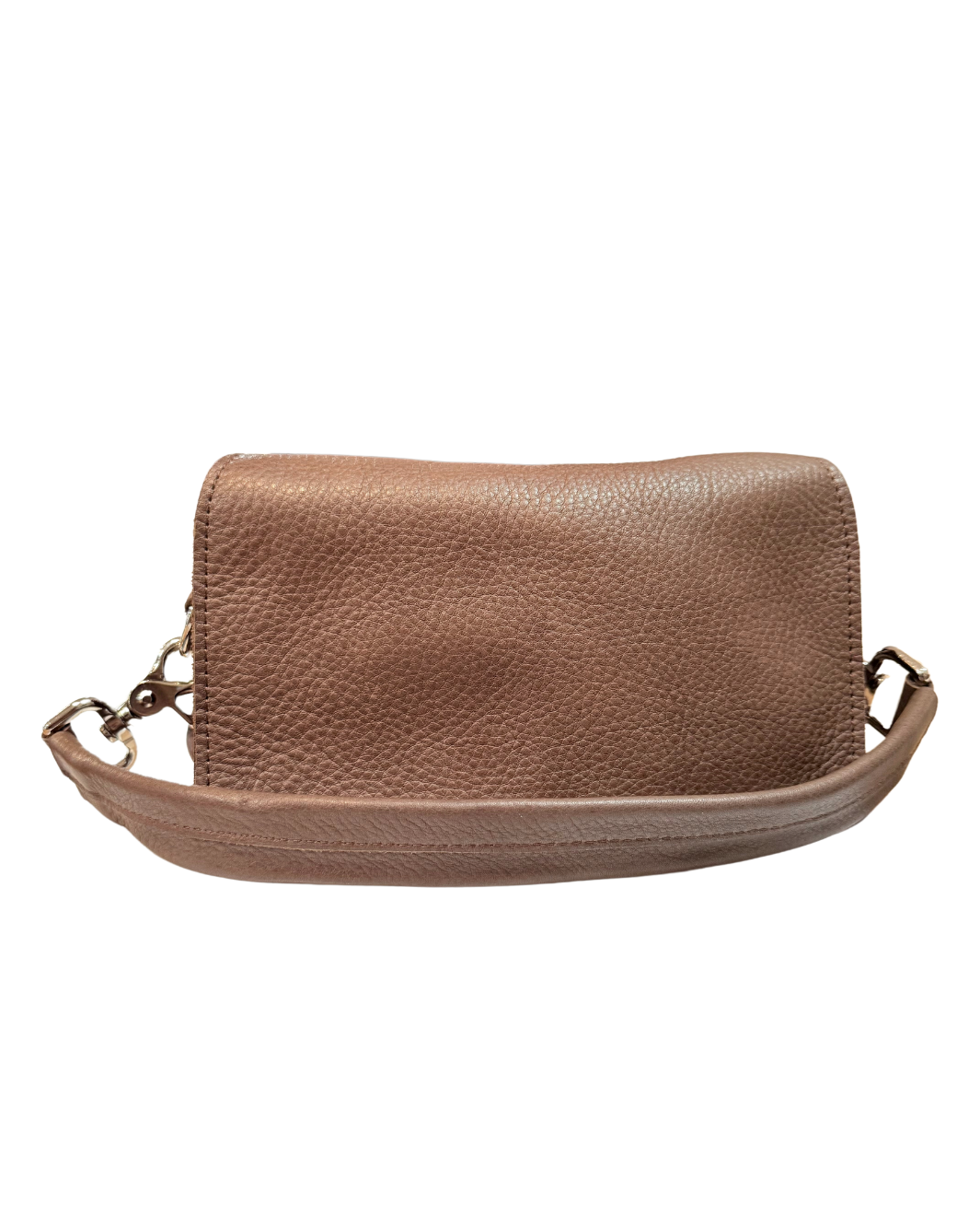 MADISON BAG IN CHOCOLATE LEATHER by Lynn Tallerico - Romi Boutique