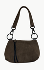 AMY IN DARK BROWN SUEDE - Romi Boutique