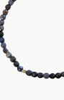 SEMIPRECIOUS BRACELET IN BLACK MARBLE by MARIT RAE - Romi Boutique