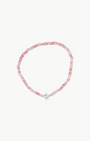 BEADED BRACELET IN DUSTY PINK MULTI by Marit Rae - Romi Boutique