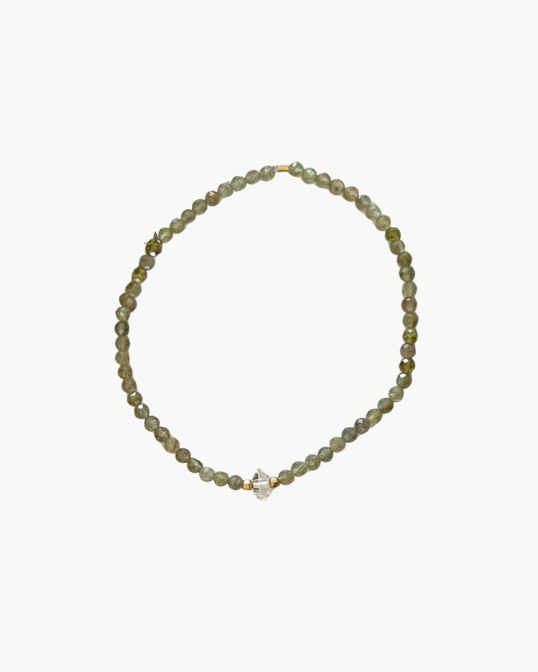 BEADED BRACELET IN GREEN by Marit Rae - Romi Boutique