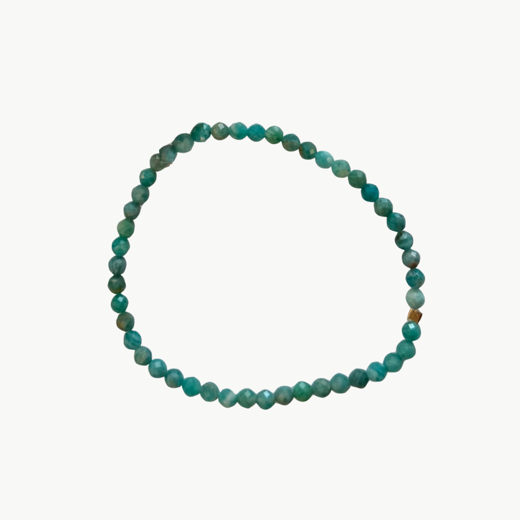 SEMIPRECIOUS BRACELET IN GREEN by MARIT RAE - Romi Boutique