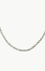 OVAL LINK NECKLACE IN GREY by Marit Rae - Romi Boutique