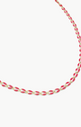 OVAL LINK NECKLACE IN HOT RED by Marit Rae - Romi Boutique