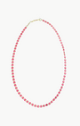 OVAL LINK NECKLACE IN HOT RED by Marit Rae - Romi Boutique