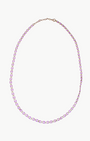 OVAL LINK NECKLACE IN LILAC by Marit Rae - Romi Boutique