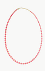 OVAL LINK NECKLACE IN NEON PINK by Marit Rae - Romi Boutique