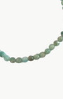 SEMIPRECIOUS BRACELET IN PALE JADE by MARIT RAE - Romi Boutique