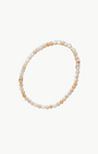 SEMIPRECIOUS BRACELET IN PEACH MARBLE by Marit Rae - Romi Boutique
