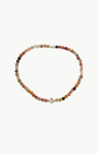 BEADED BRACELET IN PEACH MULTI by Marit Rae - Romi Boutique