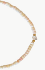 BEADED BRACELET IN PINK/WHITE by Marit Rae - Romi Boutique