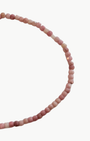 SKINNY SEMIPRECIOUS BRACELET IN ROSY PINK by MARIT RAE - Romi Boutique
