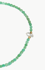 BEADED BRACELET IN SEAFOAM GREEN by MARIT RAE - Romi Boutique