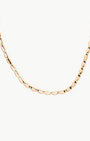 OVAL LINK NECKLACE IN SHRIMP by Marit Rae - Romi Boutique