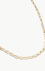 OVAL LINK NECKLACE IN SHRIMP by Marit Rae - Romi Boutique