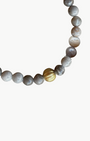 CHARM BRACELET IN TAUPE MULTI by Marit Rae - Romi Boutique