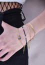 FLOW BRACELET IN BLACK by Maya Bauman - Romi Boutique