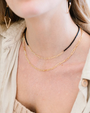 BEADED CHOKER #2 IN GOLD by Maya Bauman - Romi Boutique
