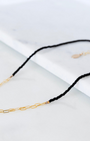 BEADED CHOKER V2 IN GOLD by Maya Bauman - Romi Boutique