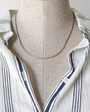 LEXI NECKLACE IN GOLD by Maya Bauman - Romi Boutique