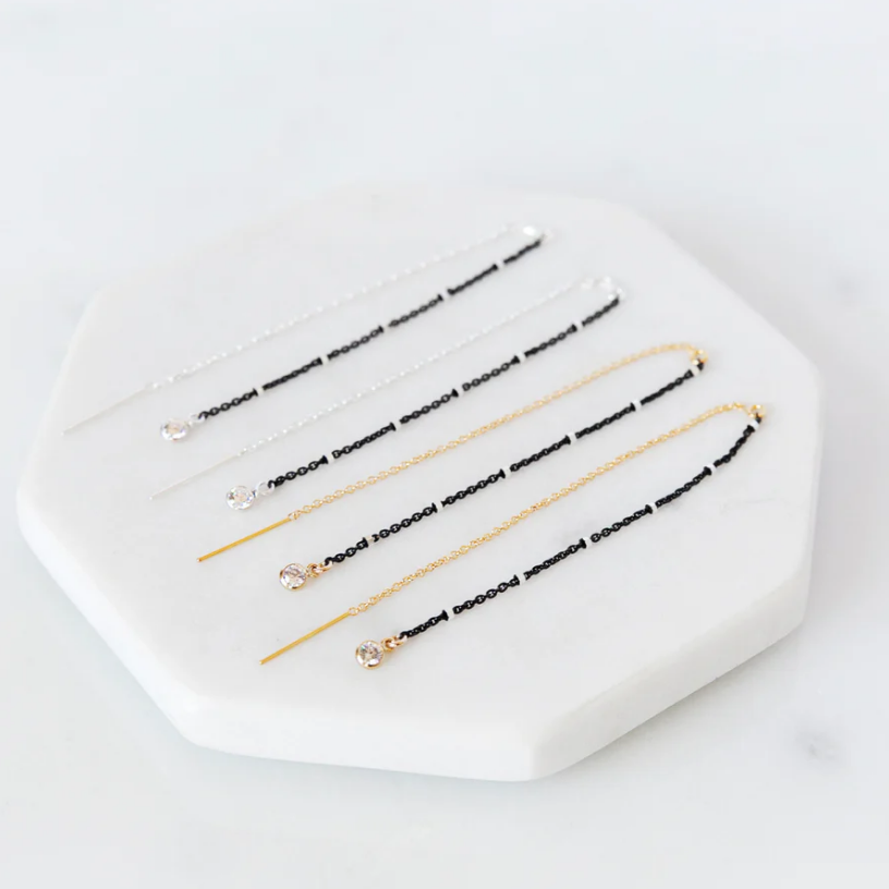 STAR LUX EARRINGS IN GOLD by Maya Bauman - Romi Boutique