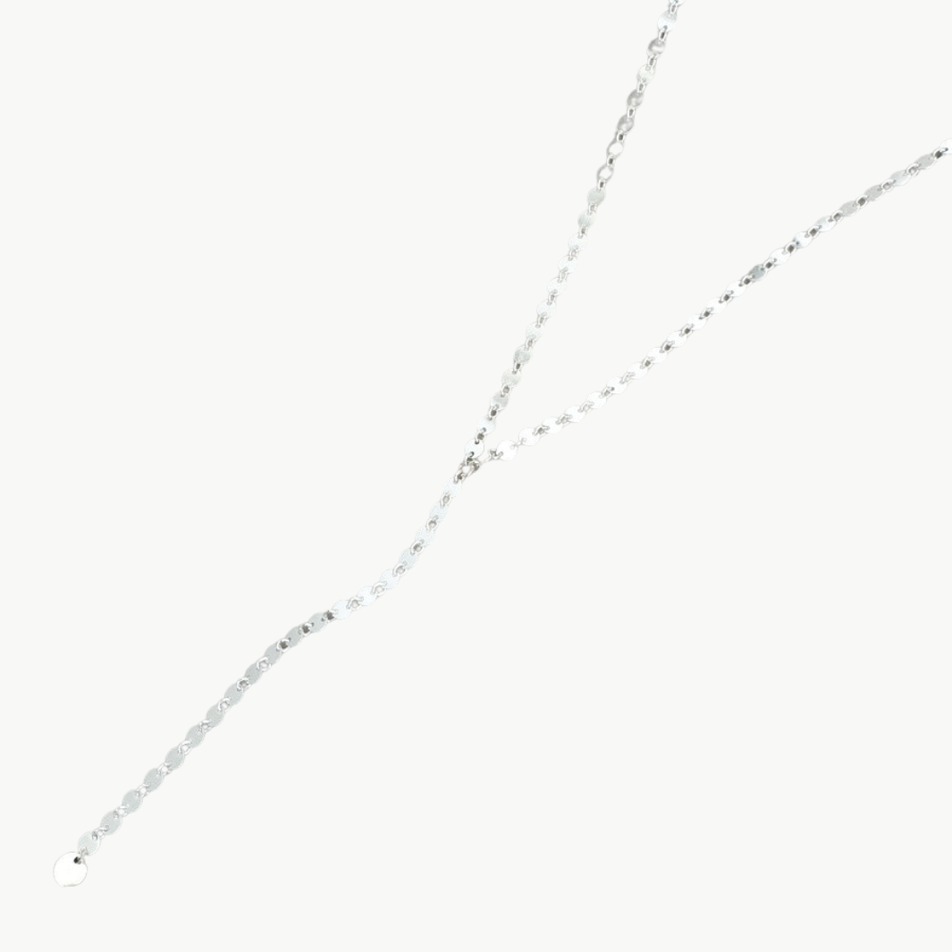 BARE NECKLACE IN SILVER by Maya Bauman - Romi Boutique