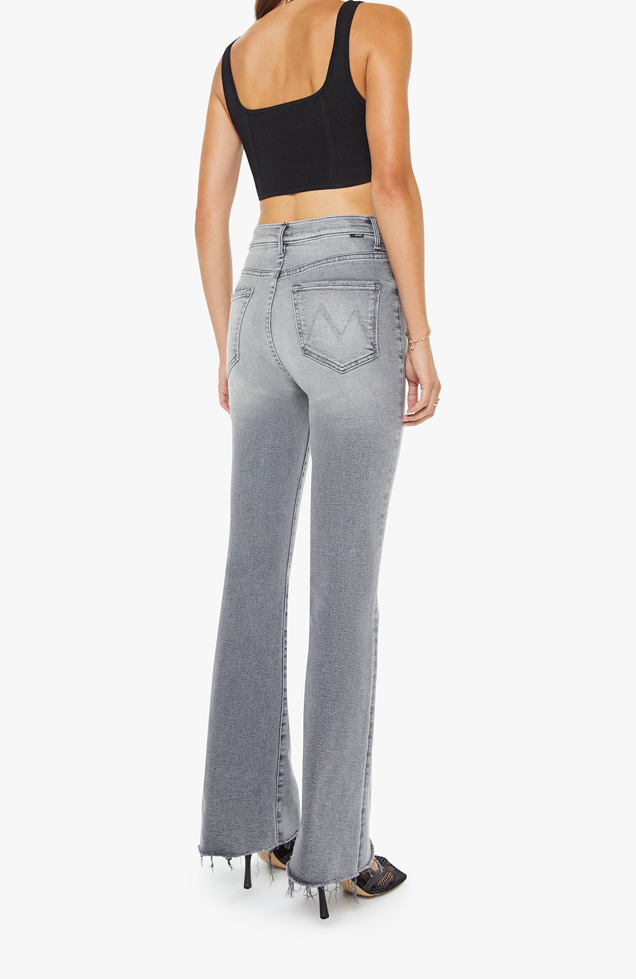 HIGH WAISTED WEEKENDER FRAY IN CATCH ME OUTSIDE - Romi Boutique