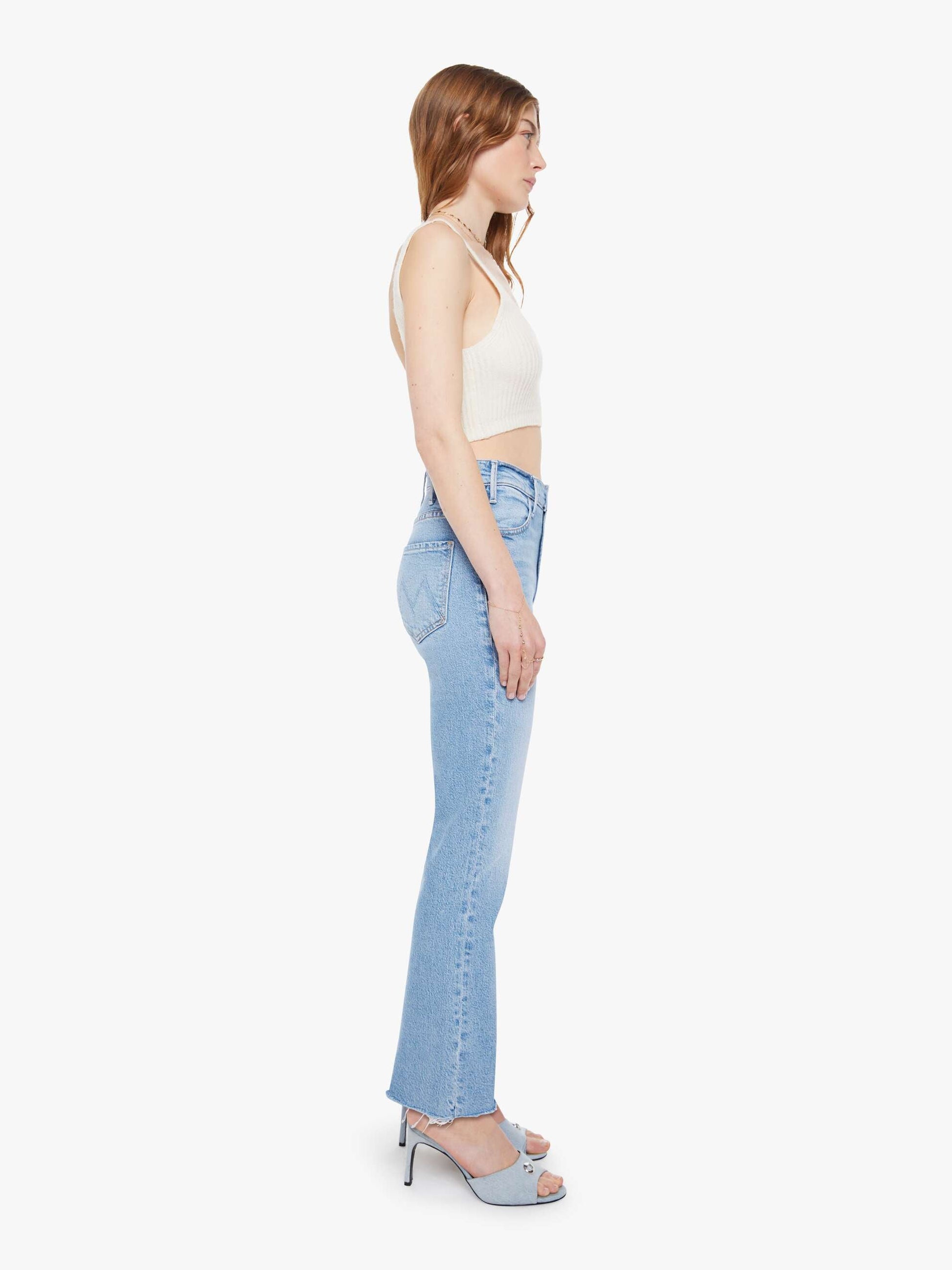 THE HUSTLER ANKLE FRAY by Mother - Romi Boutique