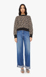 THE ITSY CROP JUMPER IN SPOTTED AT THE FRONT ROW - Romi Boutique