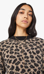 THE ITSY CROP JUMPER IN SPOTTED AT THE FRONT ROW - Romi Boutique