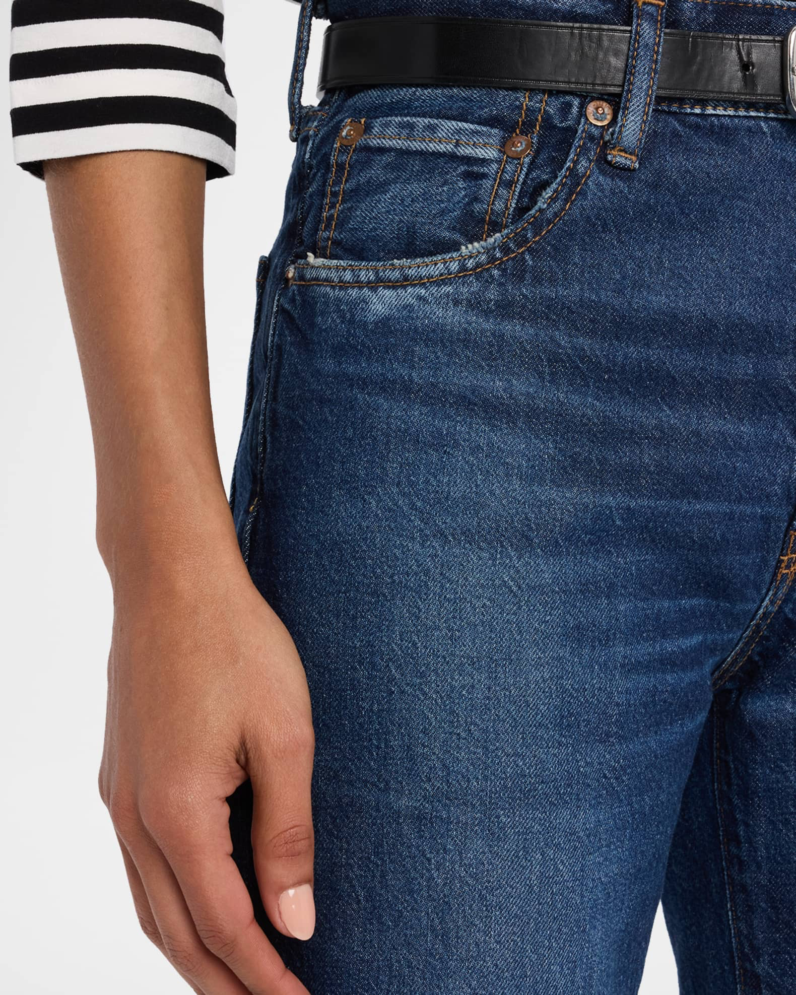 MV MEDLEY STRAIGHT IN DARK BLUE by Moussy - Romi Boutique