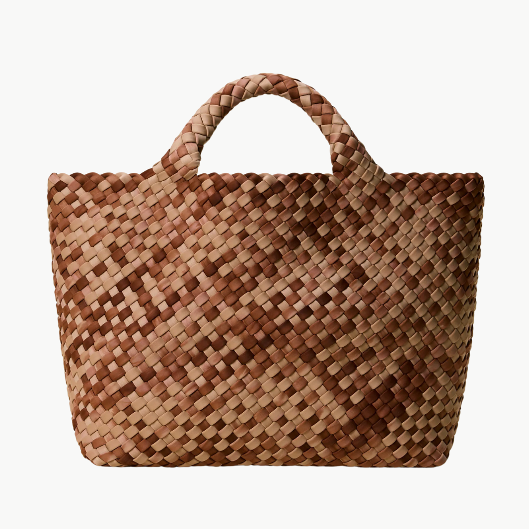 ST. BARTHS MEDIUM TOTE WATERCOLOR IN FEZ - Romi Boutique