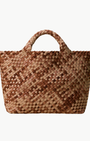 ST. BARTHS MEDIUM TOTE WATERCOLOR IN FEZ - Romi Boutique