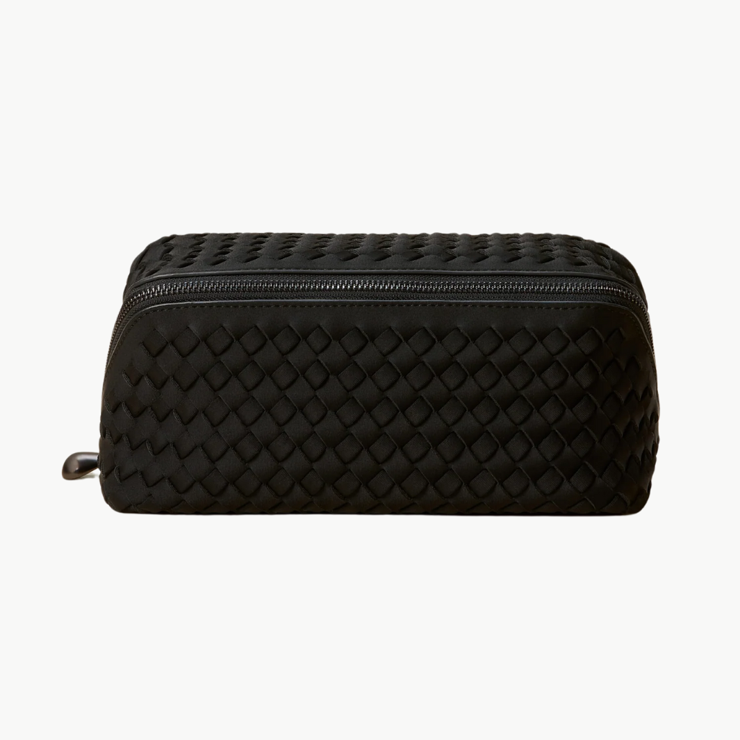 CARAVAN MEDIUM COSMETIC CASE IN ONYX - Romi Boutique