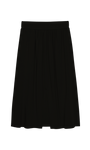 VIDA MIDI SKIRT IN JET BLACK by Nation - Romi Boutique