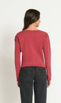 COLETTE CARDIGAN TOP IN RUSSET - Romi Boutique