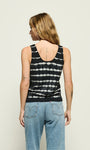 SIENNA SWEATER TANK IN TIE DYE STRIPE by Nation - Romi Boutique