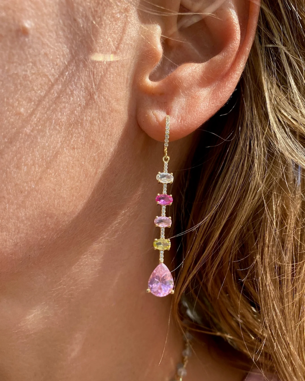 JAGGER EARRINGS IN CALYPSO by Native Gem - Romi Boutique