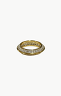 RAZOR EDGE RING IN GOLD - Romi Boutique