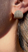 ARC STUDS IN GOLD - Romi Boutique