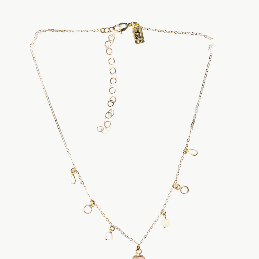 AURORA NECKLACE IN GOLD by Native Gem - Romi Boutique
